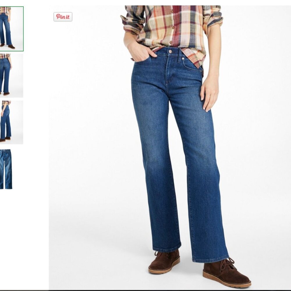 LL Bean Signature Jeans Size 18